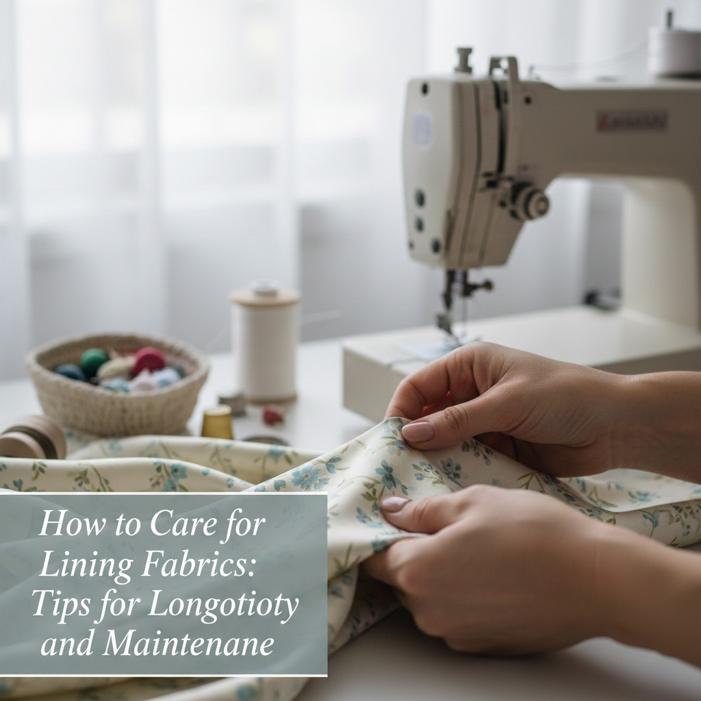 Jak pečovat o podšívkové látky: Tipy pro dlouhou životnost a údržbu