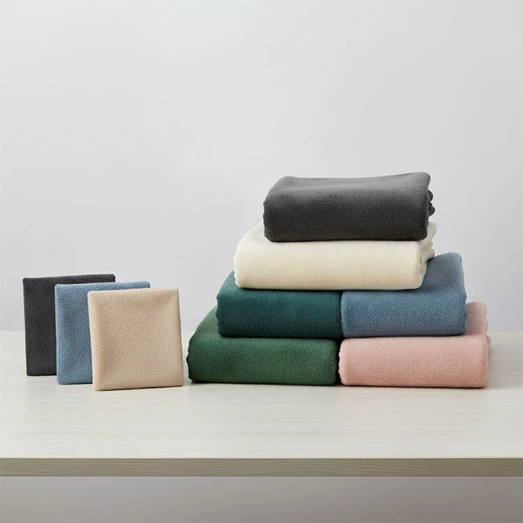 Kartáčovaná tkanina proti žmolkování Kartáčovaná tkanina proti žmolkování